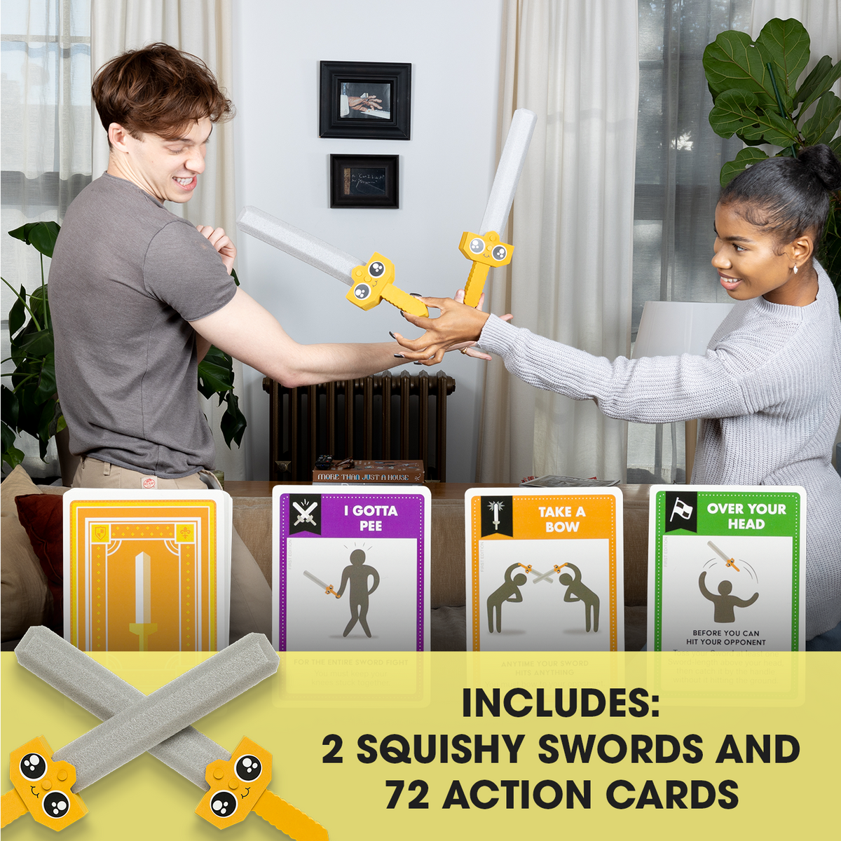 Let's Hit Each Other With Fake Swords