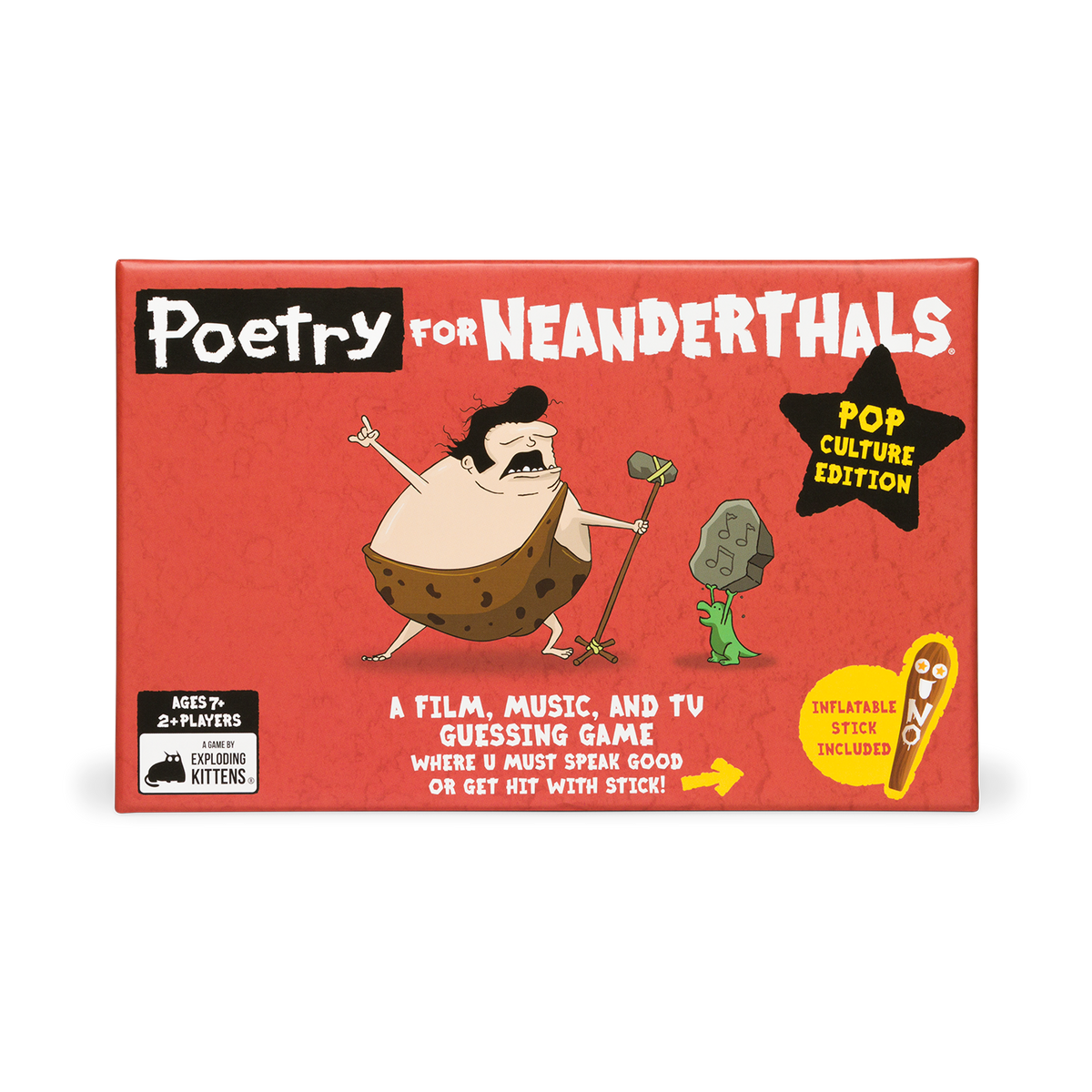 Poetry For Neanderthals: Pop Culture Edition